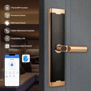 Smart Indoor Bluetooth Door Handle Lock