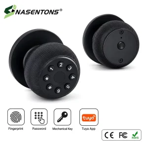Smart Keypad Door Knob Lock with Keyless Entry and Digital Password for Home, Apartment, Hotel, and Office