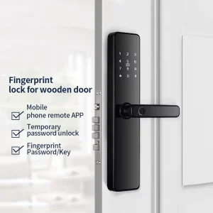 Smart WiFi Fingerprint Remote Control Password Card Intelligent Door Lock