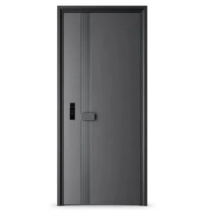 Solid Alloy Flush-Mount Door Lock with 3D Facial Recognition for Security Entry Doors