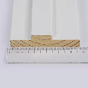 Solid Pine MDF White Primed Internal Door Casing Wood Door Jamb FD30 Acoustic 33dB for Bedroom Doors