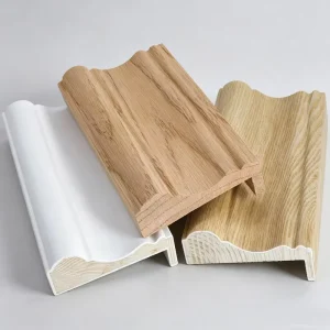 Solid Wood Door Frame and Casing Set Custom Moisture-Resistant Coating Veneer Process Decorative Lines