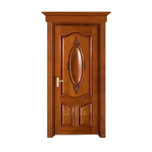 Solid Wood Modern Manual Entry Doors for Apartments