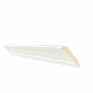 Solid Wood Southwestern Bathroom Window Door Casing and Trim White Primed Flat Finish Eco-Friendly