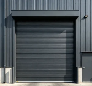 Sound-Insulated Coated Steel Anti-Burglary Waterproof Automatic Roll-Up Door for Supermarkets, Malls, and Convenience Stores