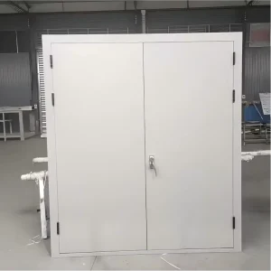 Sound Insulation Double Door Acoustic Pressure Lock