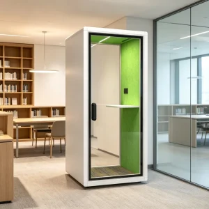Soundproof Office Telephone Booth for Recording and Vocal Use