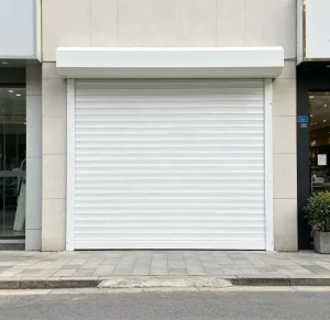 Space-Saving Aluminum Rolling Door for Residential Patio Window, Automatic Security Shutter