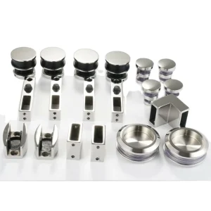 Stainless Steel 304 Shower Door Kit Glass Accessories and Sliding Door Hardware