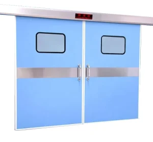 Stainless Steel Airtight ICU Medical Double Hermetic Automatic Sliding Door
