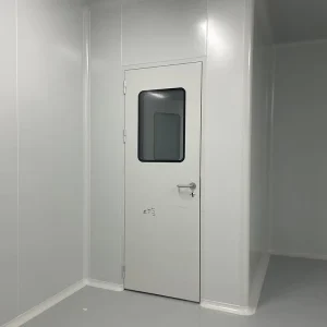 Stainless Steel Airtight Swing Cleanroom Door with Thermal Insulation for Hospital and Pharmaceutical Laboratory Use