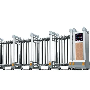 Stainless Steel Aluminum Alloy Construction Electric Automatic Sliding Door for Office School Apartment and Factory