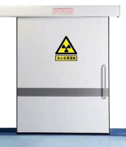 Stainless Steel Automatic Sliding Hermetic CT Scan X-ray Protection Lead Door for Hospital and Warehouse