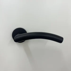 Stainless Steel Black Door Handle for Interior Doors