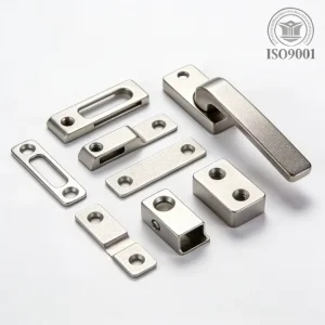 Stainless Steel CNC Machined Wire EDM Custom Door Window Accessories Metal Hardware Fittings for Building Decoration