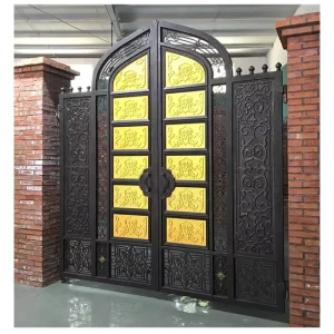 Stainless Steel Courtyard Trellis Main Gate Iron Gate