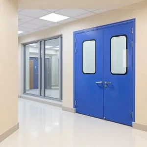 Stainless Steel Dust-Free Airtight Cleanroom Door for Hospital Operating Rooms Laboratories and Dust-Free Workshops
