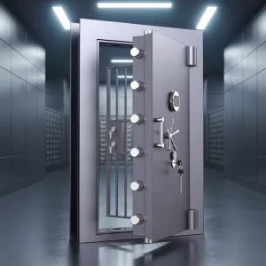 Stainless Steel Explosion-Proof Vault Door Anti-Theft Gun Access for Home Office Apartment Bank