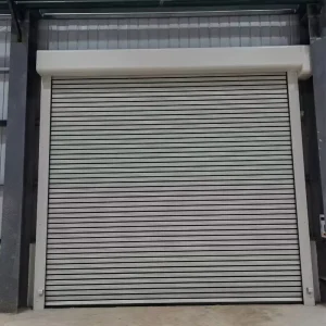 Stainless Steel Industrial Electric Rapid Rolling Shutter Door