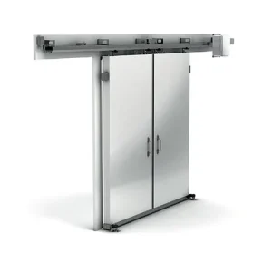 Stainless Steel Manual Sliding Insulated Waterproof Cold Storage Door