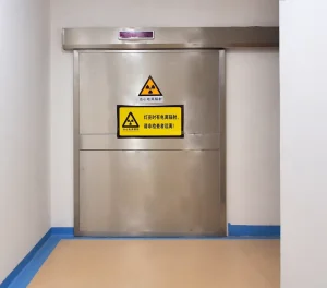 Stainless Steel Radiation Protection Nuclear Medicine Sliding Door for Hospital PET-CT and SPECT Rooms