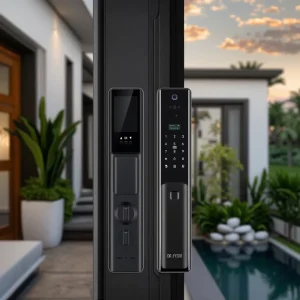 Stainless Steel Smart Lock for Commercial Doors