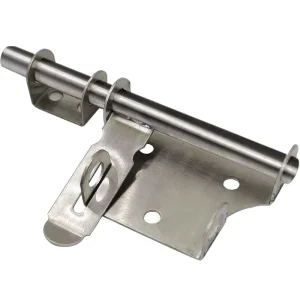 Stainless Steel U-Shaped Anti-Theft Latch for Wooden Doors Hotel and Home Security Hardware
