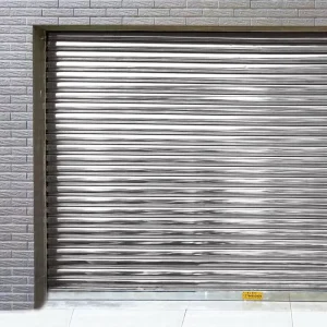 Stainless Steel Windproof Modern Design Garage Warehouse Commercial District Factory Roller Shutter Door