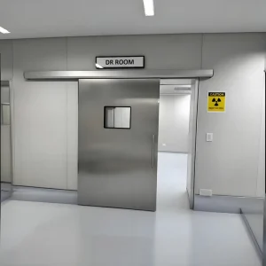 Stainless Steel or Galvanized Steel Airtight Medical Door for Hospital Operating Rooms