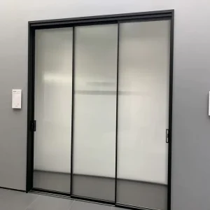 Standard Australia Double Glazing Aluminum Alloy Sliding Door Toughened Glass Finished Thermal Insulation for House Villa