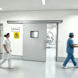 Steel Automatic Sliding Clean Room Doors for Hospital Medical Use