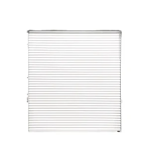Steel Electric Roller Shutter Door Automatic/Manual with Windproof Finished Surface for Villa Exterior