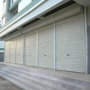 Steel Fire Roller Shutter Door Windproof for Warehouse Use LJLM-01