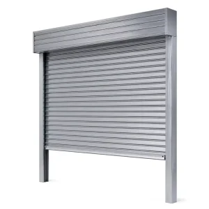 Steel Fire Rolling Shutter Door Heat Resistant Smokeproof for Power Plant Facility