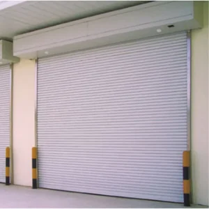 Steel Fireproof Windproof Rolling Shutter Door with 3-Hour Fire Resistance