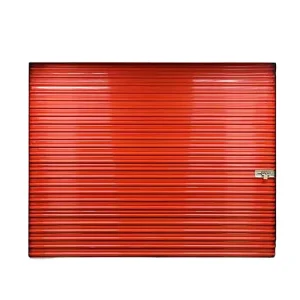 Steel Roll-Up Security Door with Windproof Metal Roller Shutter for Workshops and Warehouses