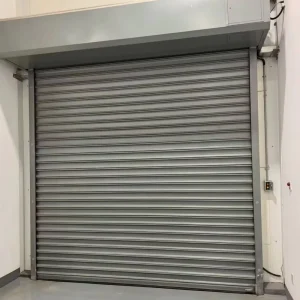Steel Security Automatic Roll-Up Shutter Door for Garage Exterior