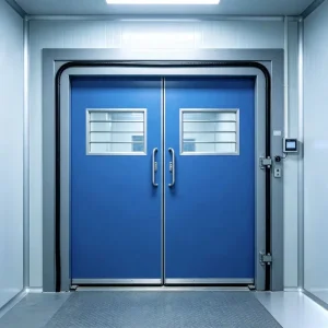 Steel Sound Insulation Dustproof Airtight Anti-Corrosion Door for School Hospital Warehouse Disinfection Laboratory