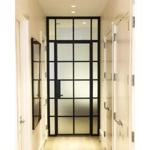 Steel Villa French Glass Front Entry Door