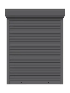 Steel Waterproof Roller Shutter Garage Door with Sunshade Curtain, Fire Rated 2hr