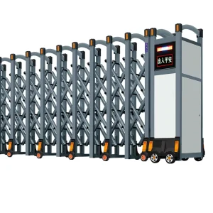 Supplier Automatic Foldable Retractable Electric Gate with Factory Self-Produced Motor