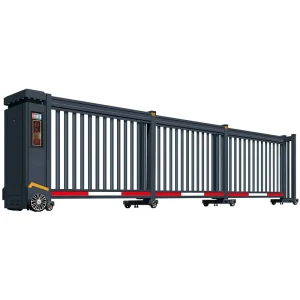 Telescopic Sliding Electric Retractable Barrier Gate for Driveways