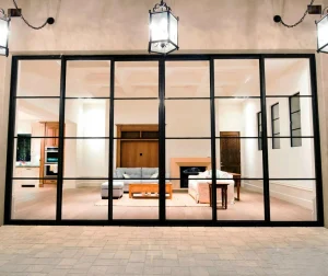 Tempered Glass Sliding Door