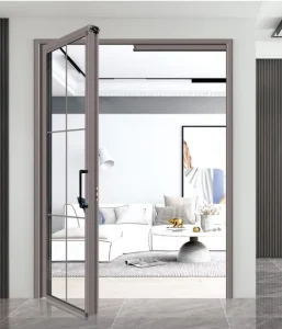 Tempered Glass Sliding Folding Door for Kitchen, Bathroom, Restroom, Toilet, and Balcony