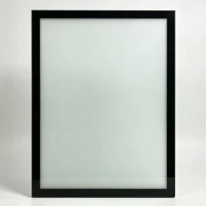 Tempered Solid Medical Door Glass with High Strength Silk Screen Black Border Custom Size for Hospital Ward Clinic