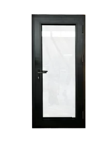 Thermal Break Aluminum Casement Door, Triple Insulated, Low U-Value, Exterior Villa Entry Door