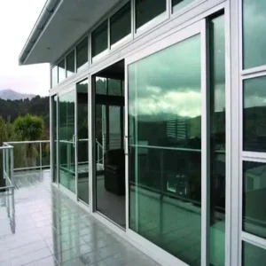 Thermal Break Double-Glazed Aluminum Sliding Glass Door for Villa Use Manufacturer