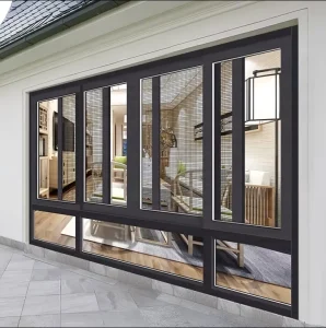 Thermal Break Hurricane Impact Balcony Horizontal Triple Glazed Aluminium Sliding Windows Triple Glazed Window