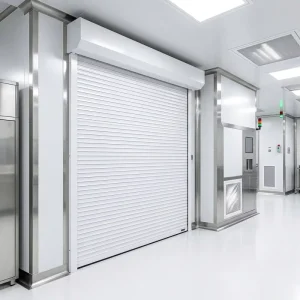 Thermal Break Insulated Roller Shutter Door 95mm for Factory Workshop