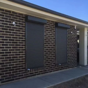 Thermal-Insulated Aluminum Electric Roller Window Shutters Energy-Saving Soundproof for Apartment